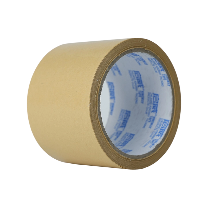 Cinta de papel con parte posterior plana